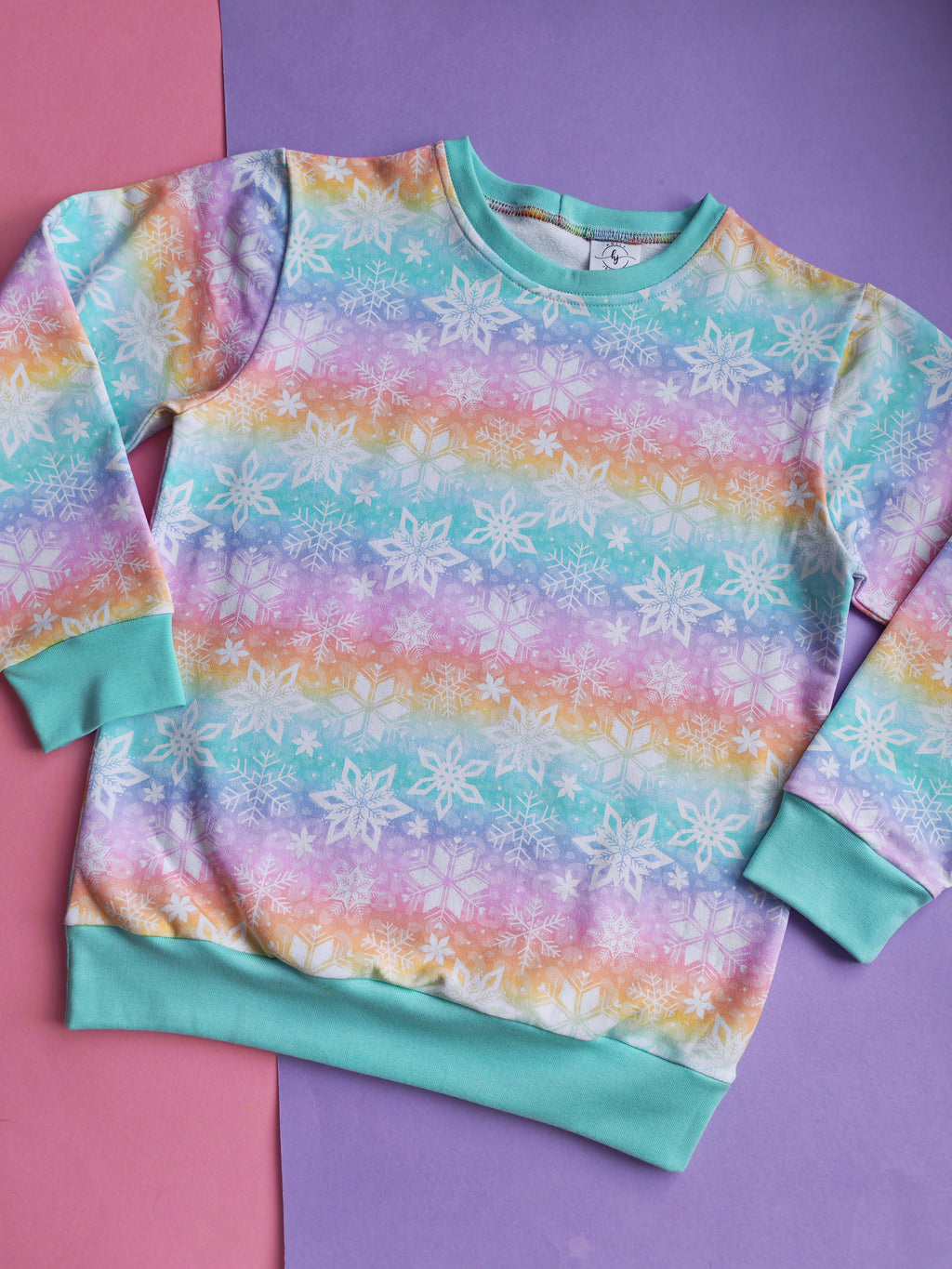 9-10 years snowflakes jumper
