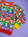 4-5 years Christmas cakes jumper