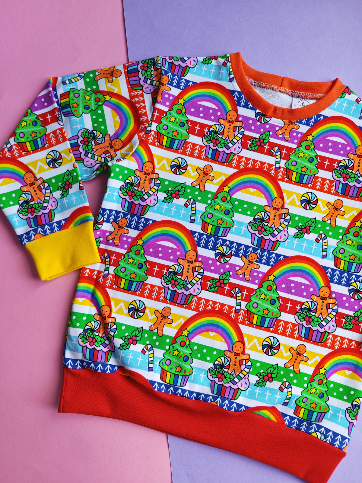 7-8 Years Christmas Cakes jumper
