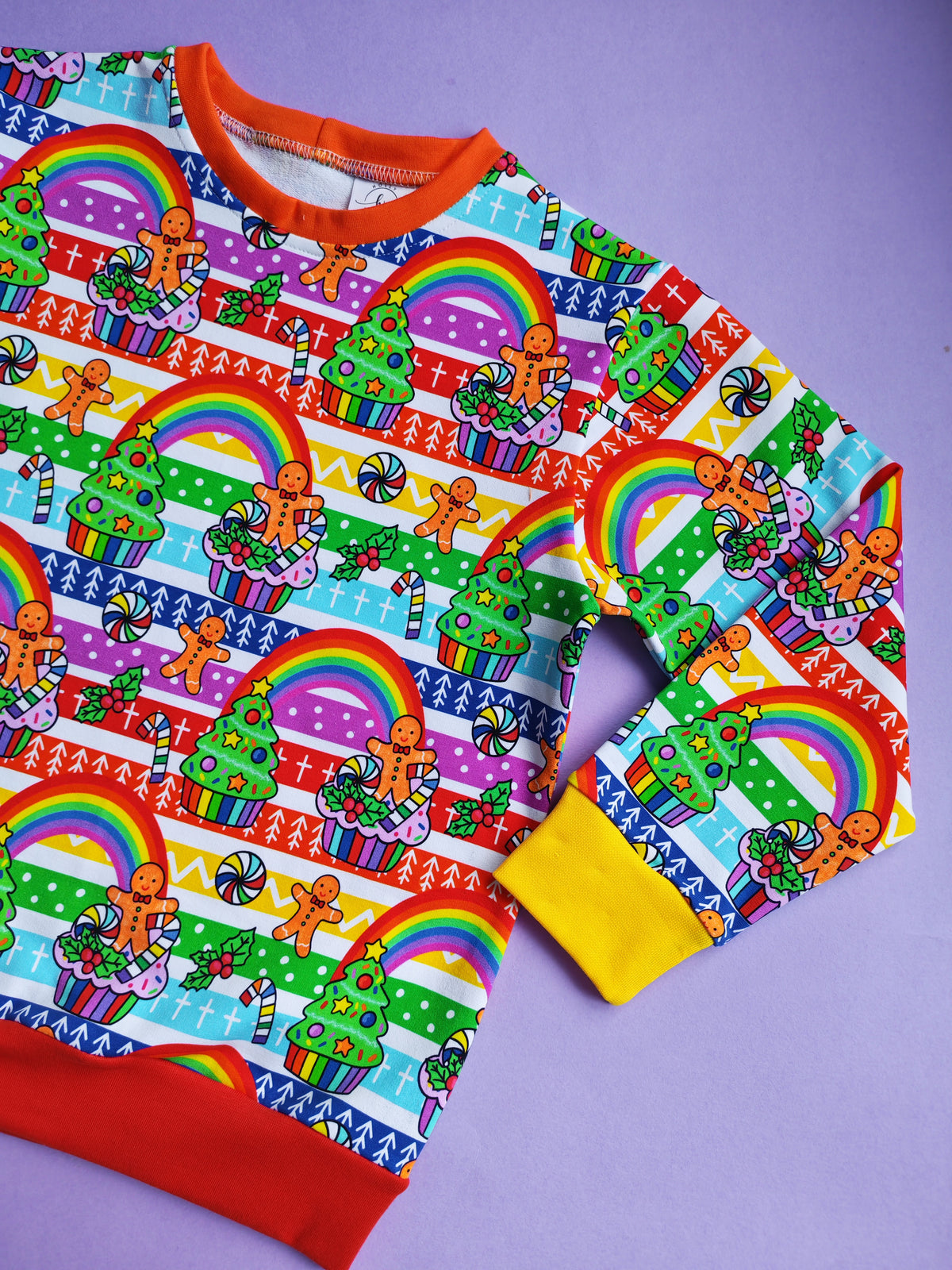 7-8 Years Christmas Cakes jumper