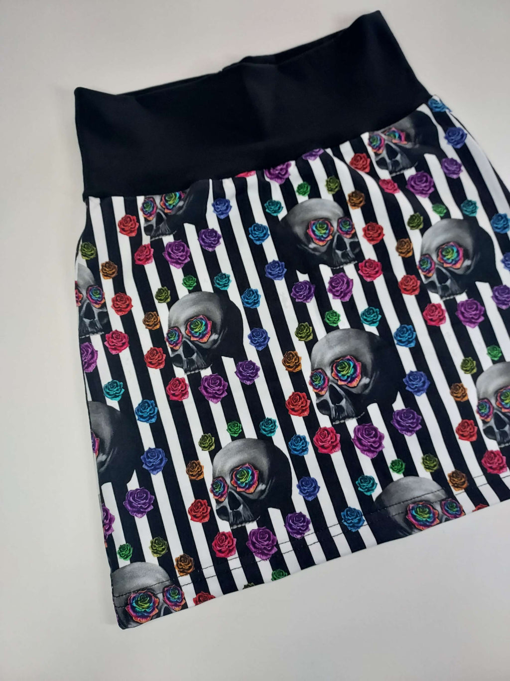 Black Skulls Skirt