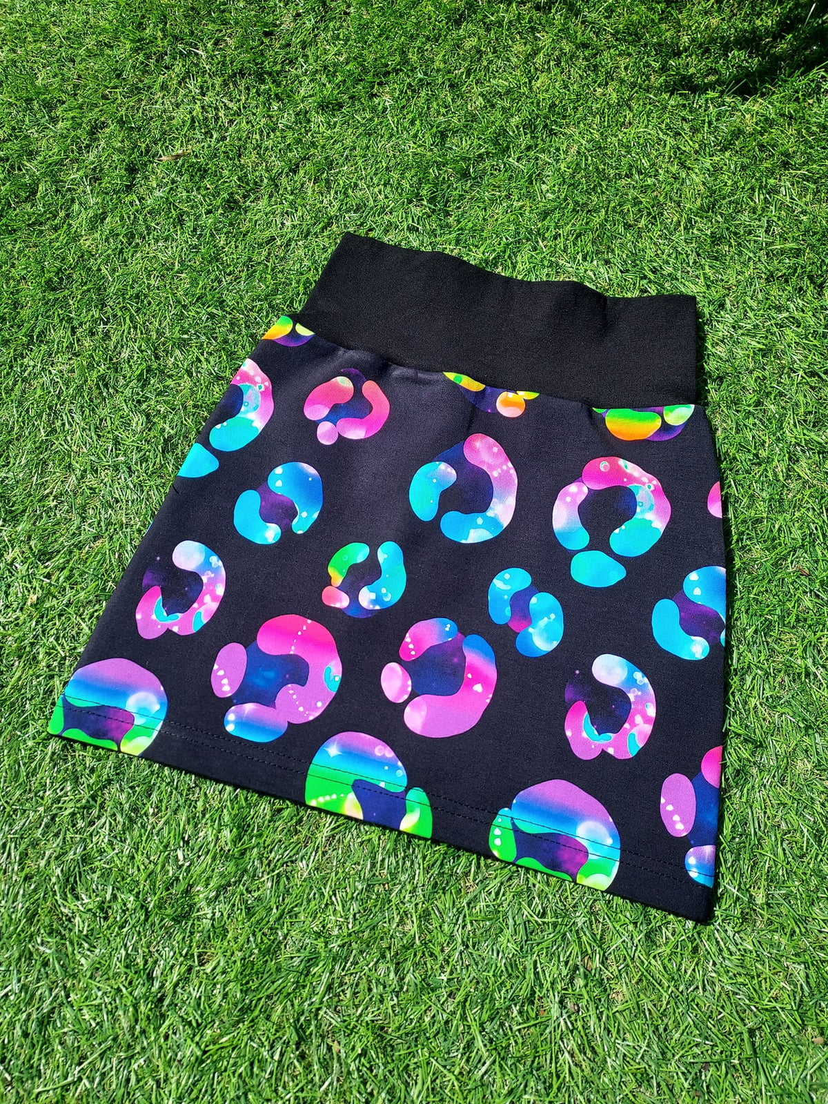 Rainbow Leopard Skirt 3-4 years