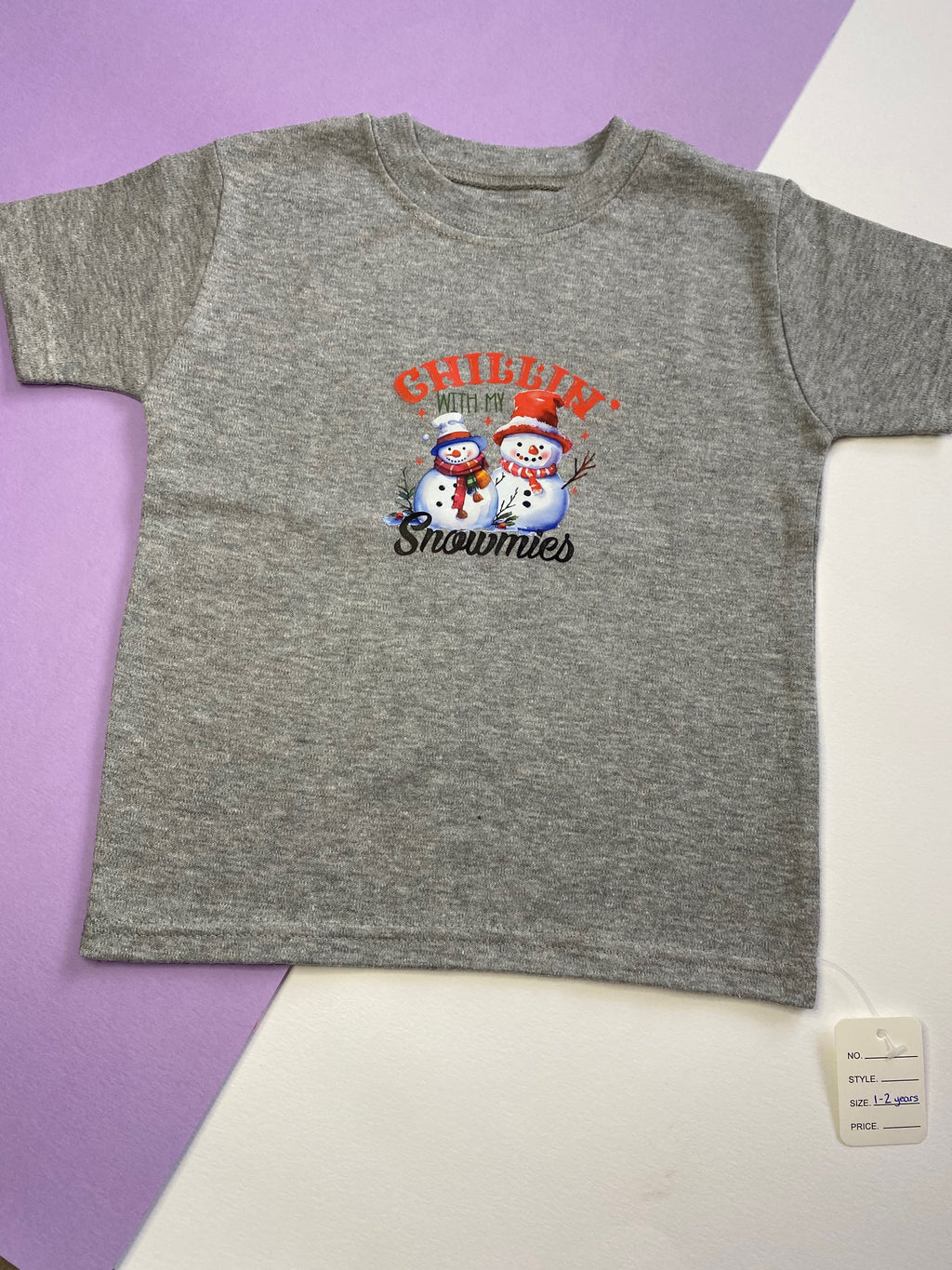 1-2 Years Snowmies T-shirt