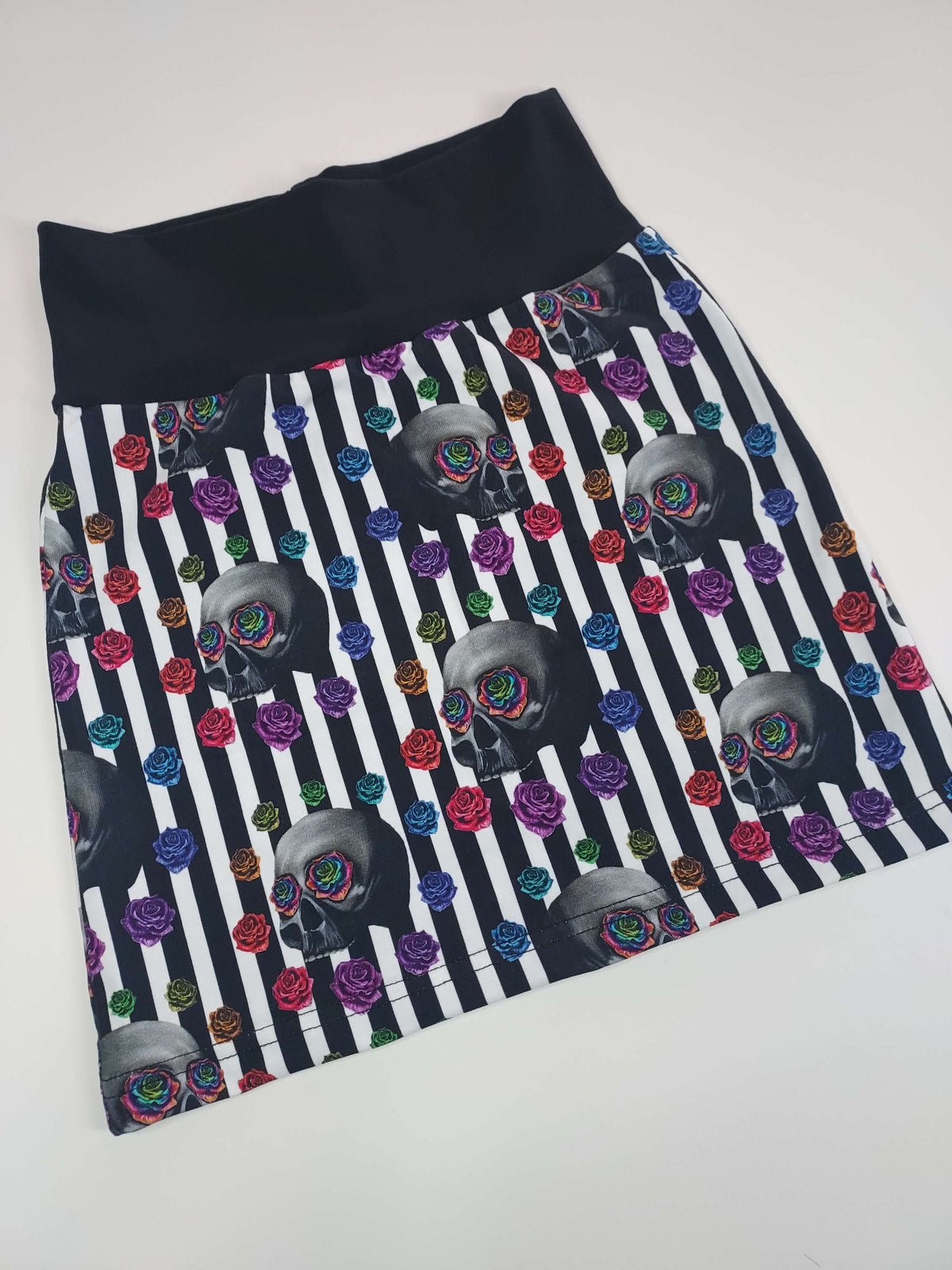 Black Skulls Skirt