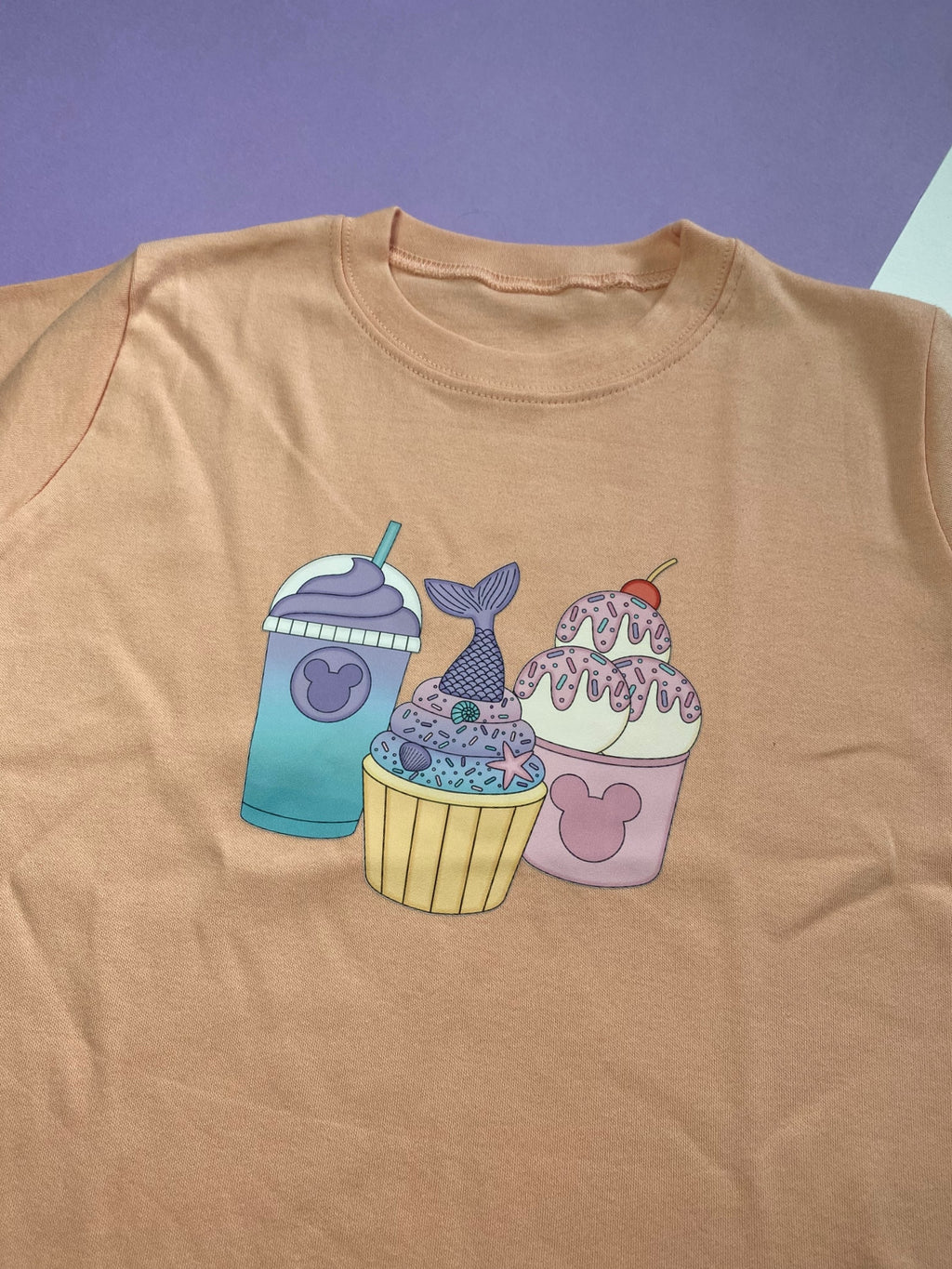 4-5 Years Ice Cream Mermaid T-shirt