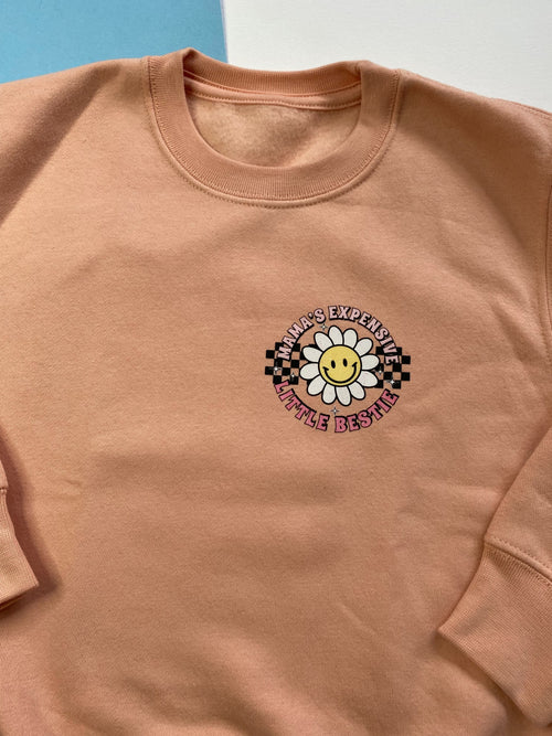 3-4 years Mamas Expensive Little Bestie Sweatshirt
