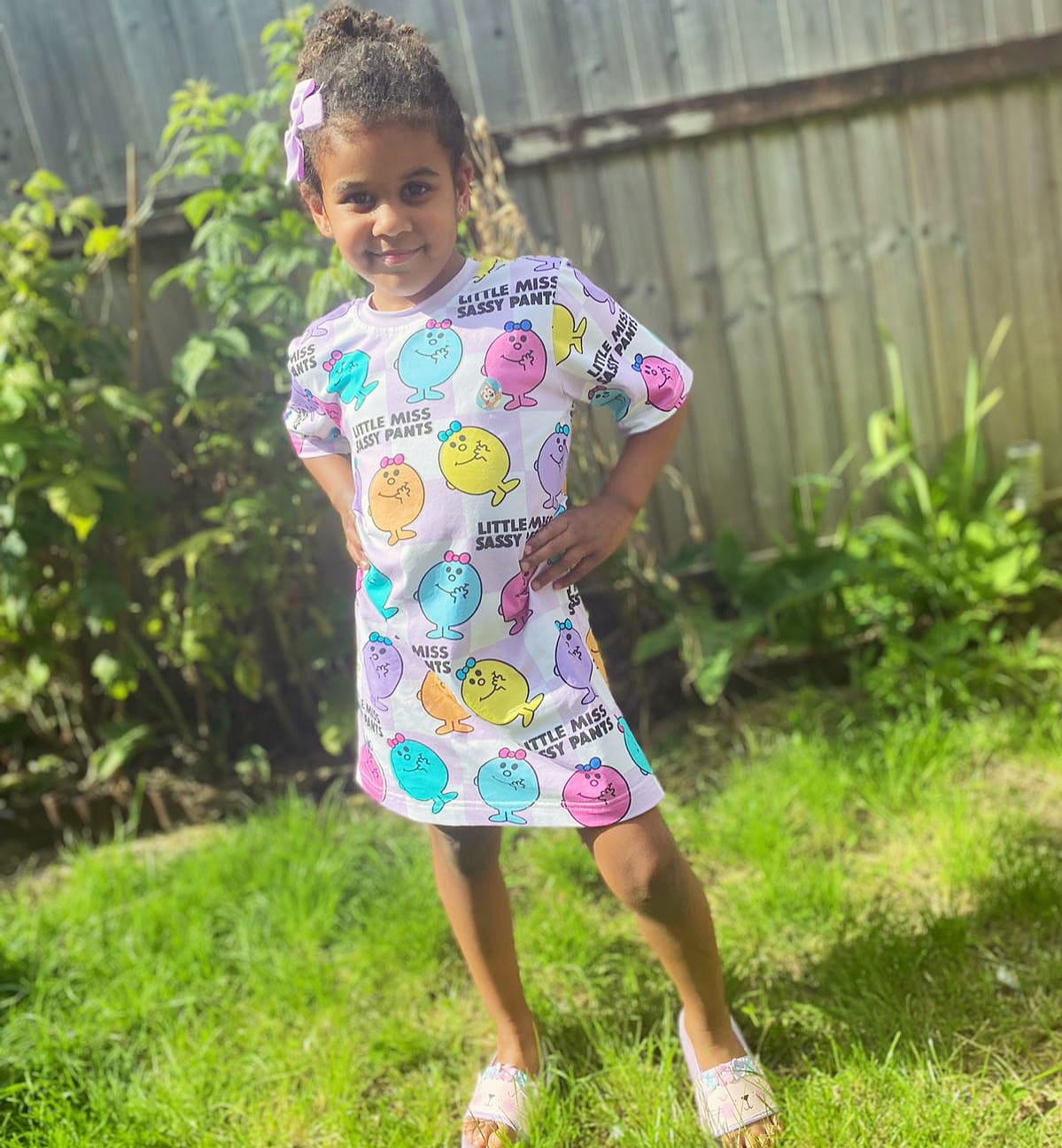 Oversized T-Shirt Dress - Short Sleeve