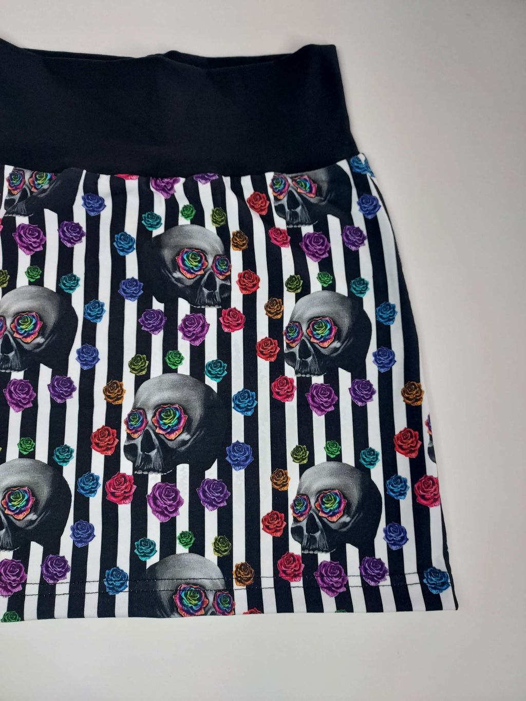 Black Skulls Skirt