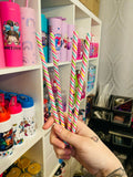 Pastel Rainbow Straw