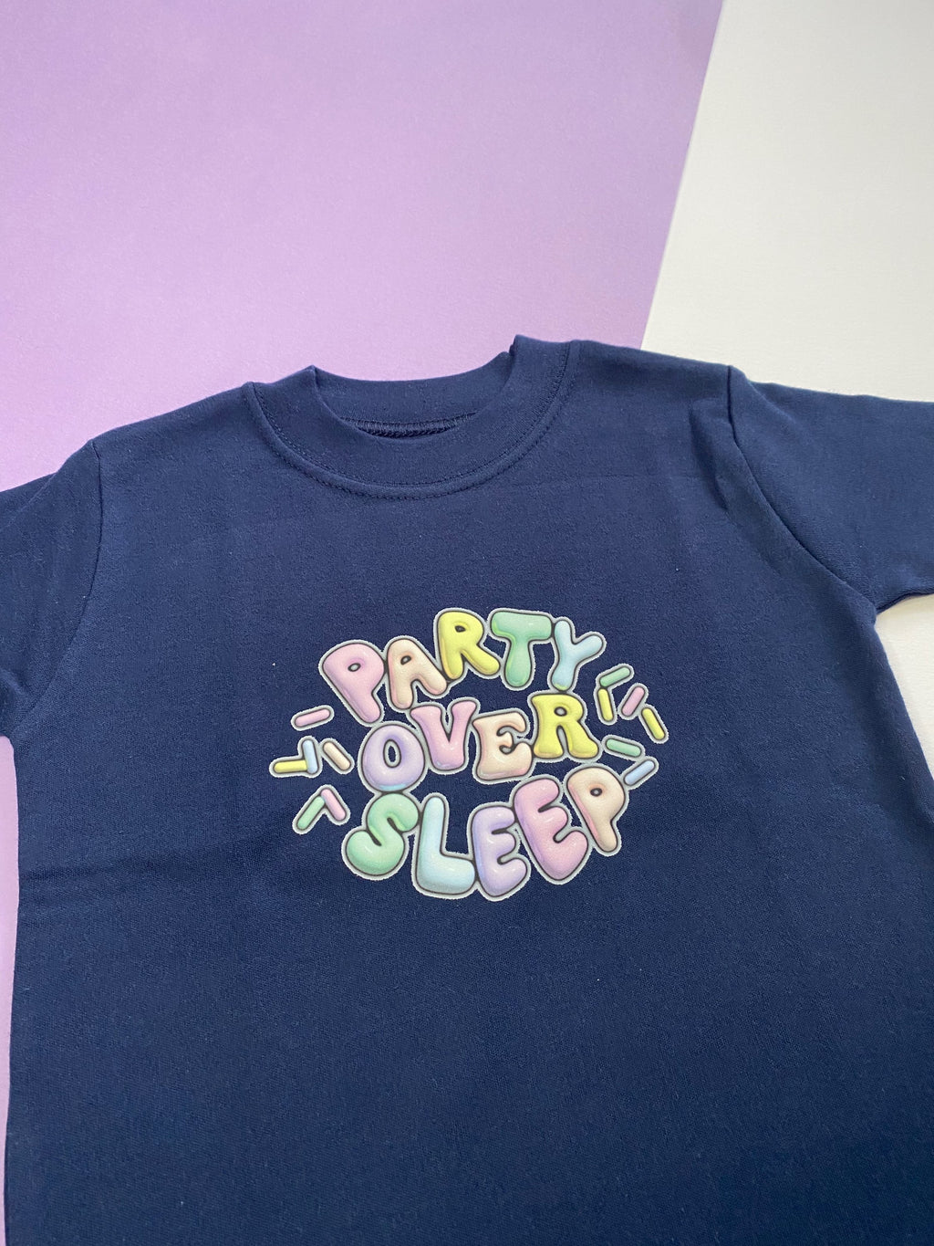 1-2 Years Party Over Sleep T-shirt
