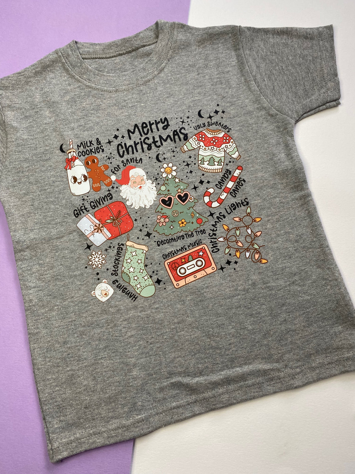 3-4 Years Merry Christmas T-shirt