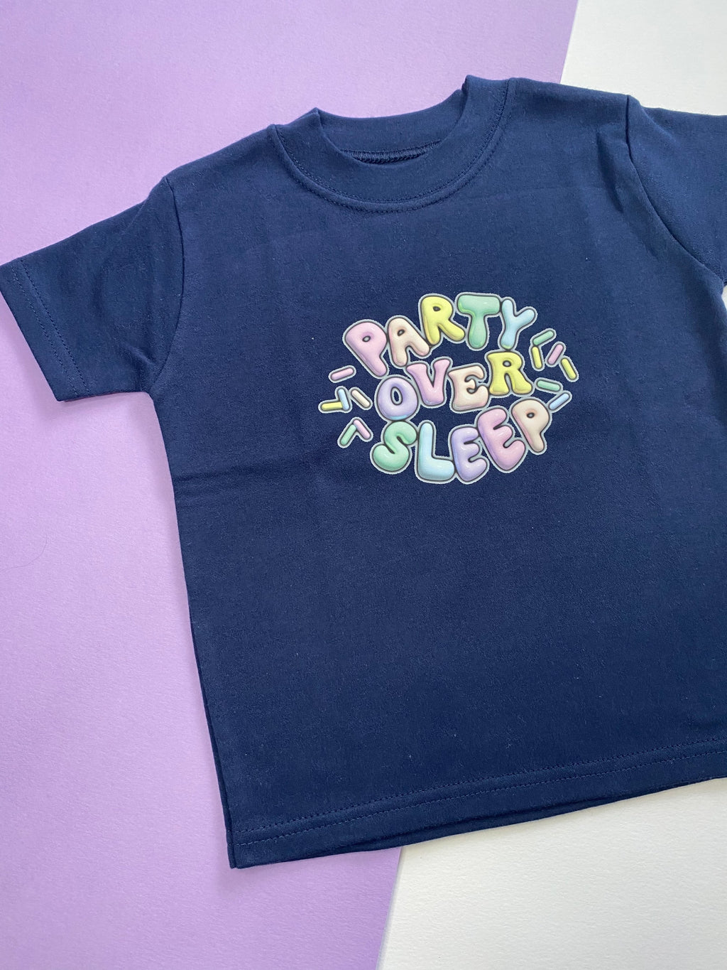 1-2 Years Party Over Sleep T-shirt