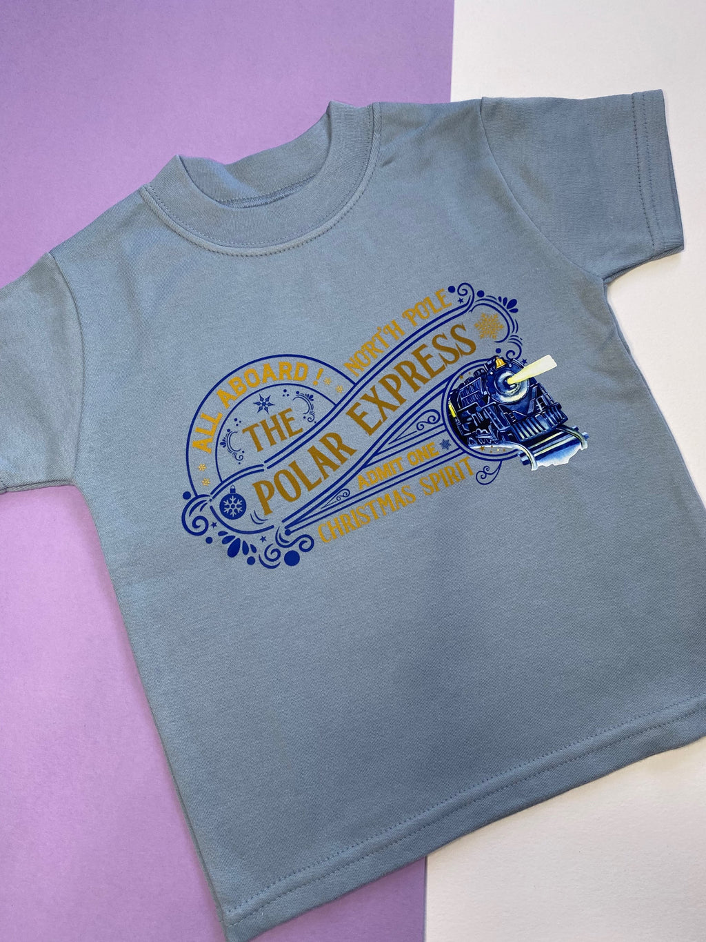 6-12 Months All Aboard T-shirt