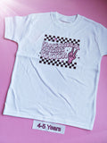White children's t-shirt, 4-5 years, Professional Patience Tester design