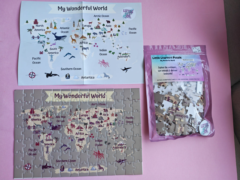 My wonderful world puzzle