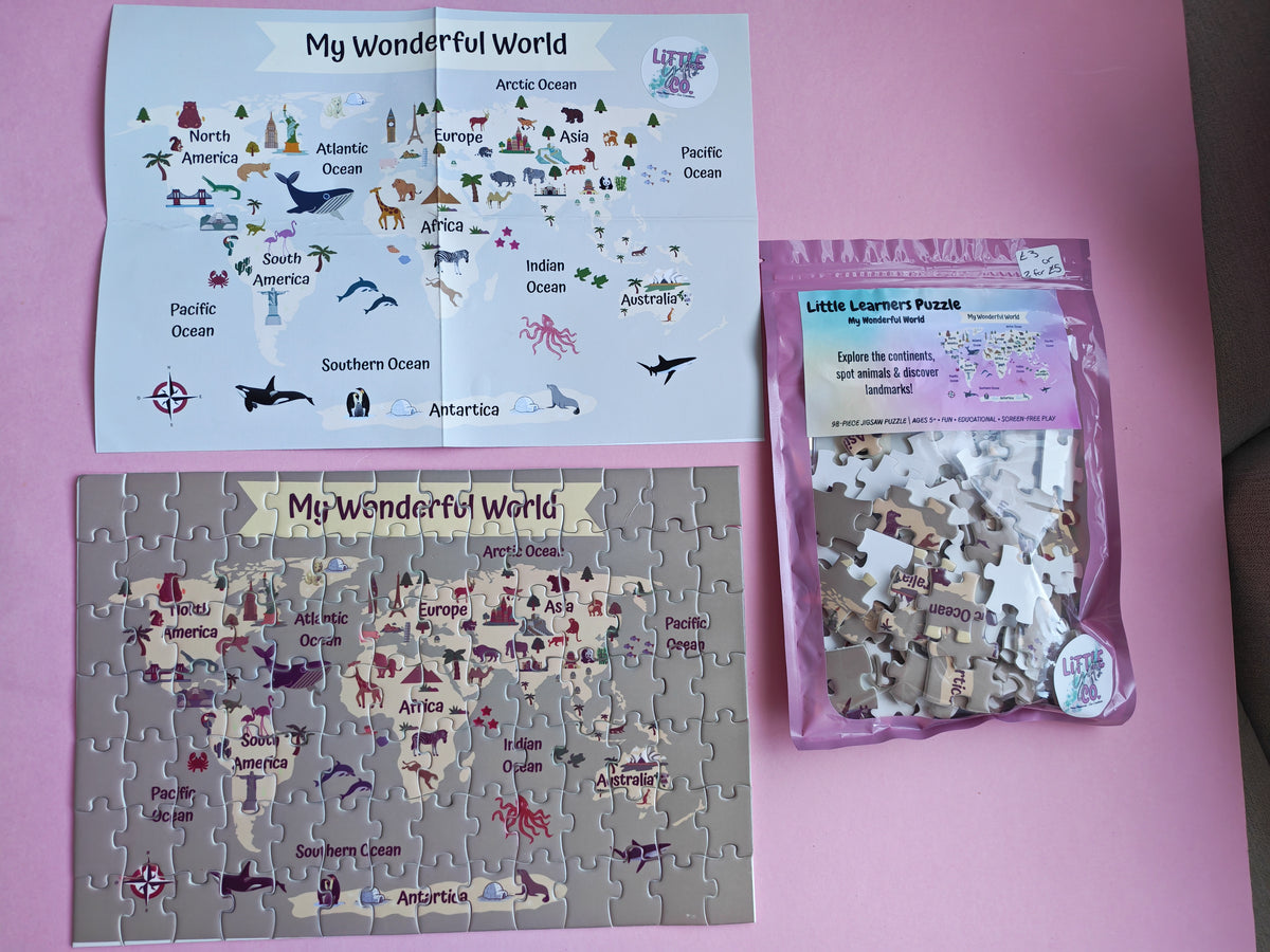My wonderful world puzzle
