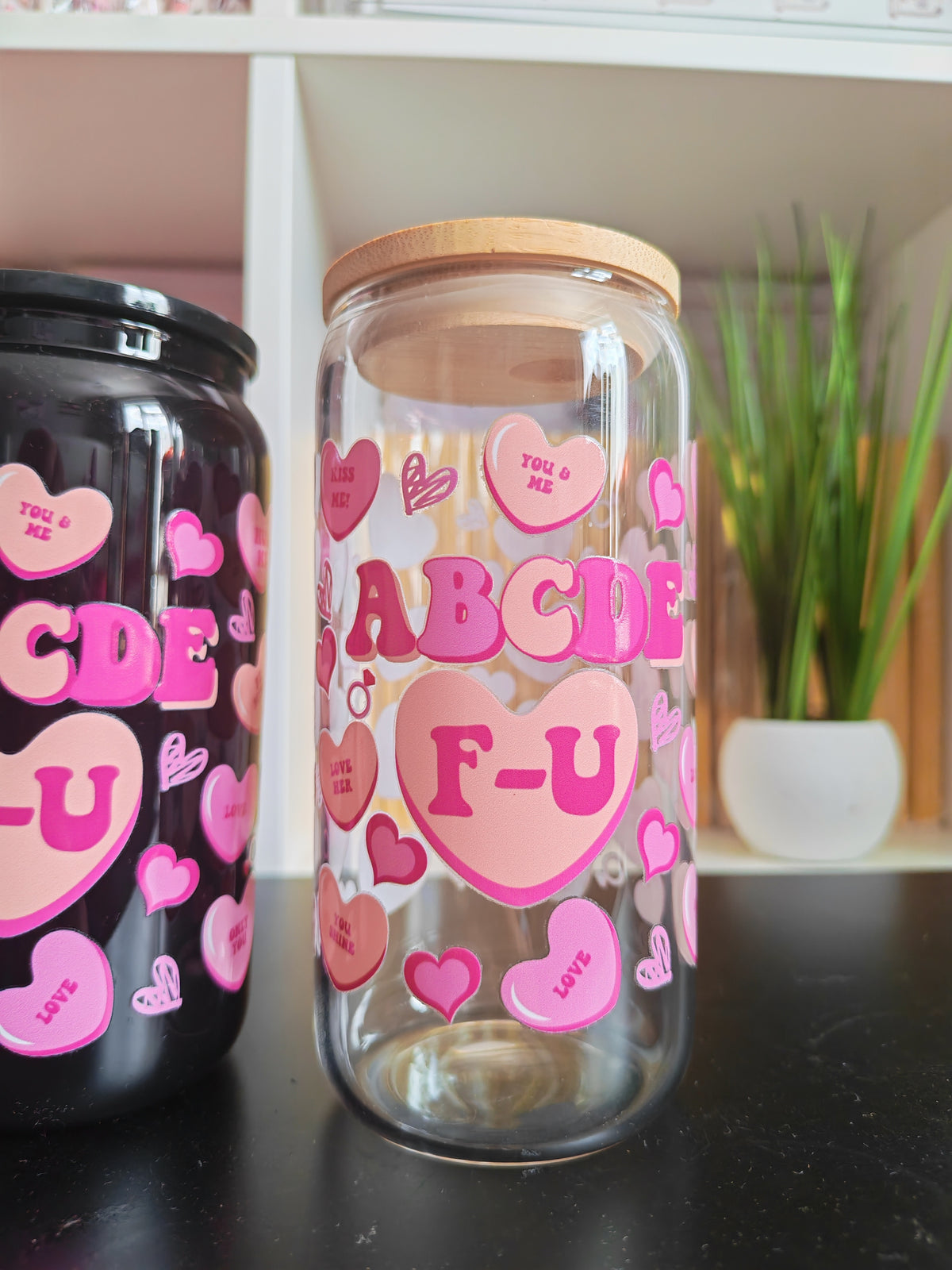 ABCDEF-U Glass Libbey Cups