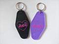 Not Your Babe Motel Keychain