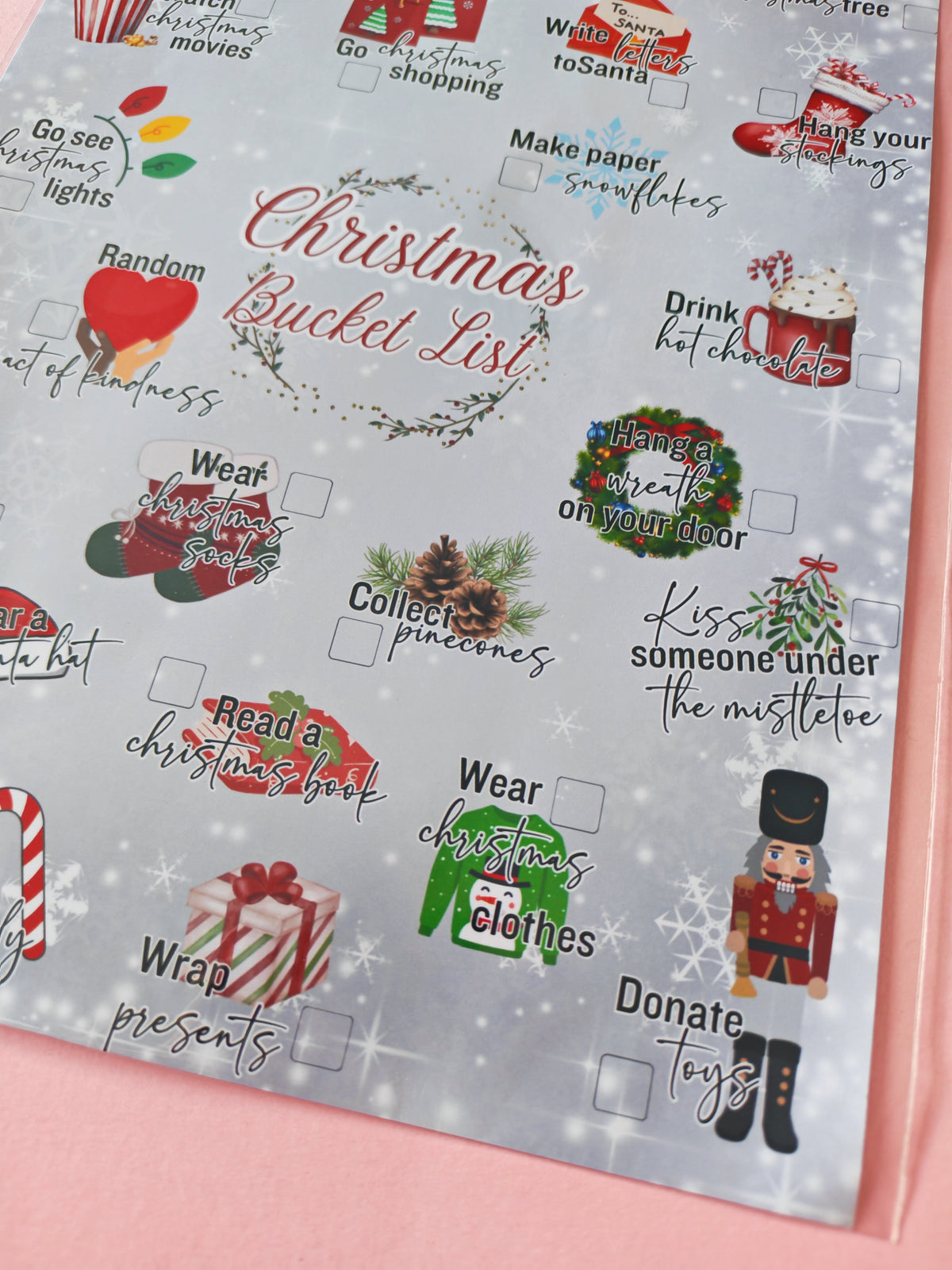 Christmas bucket list