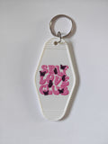 Self Love Club Motel Keychain - White