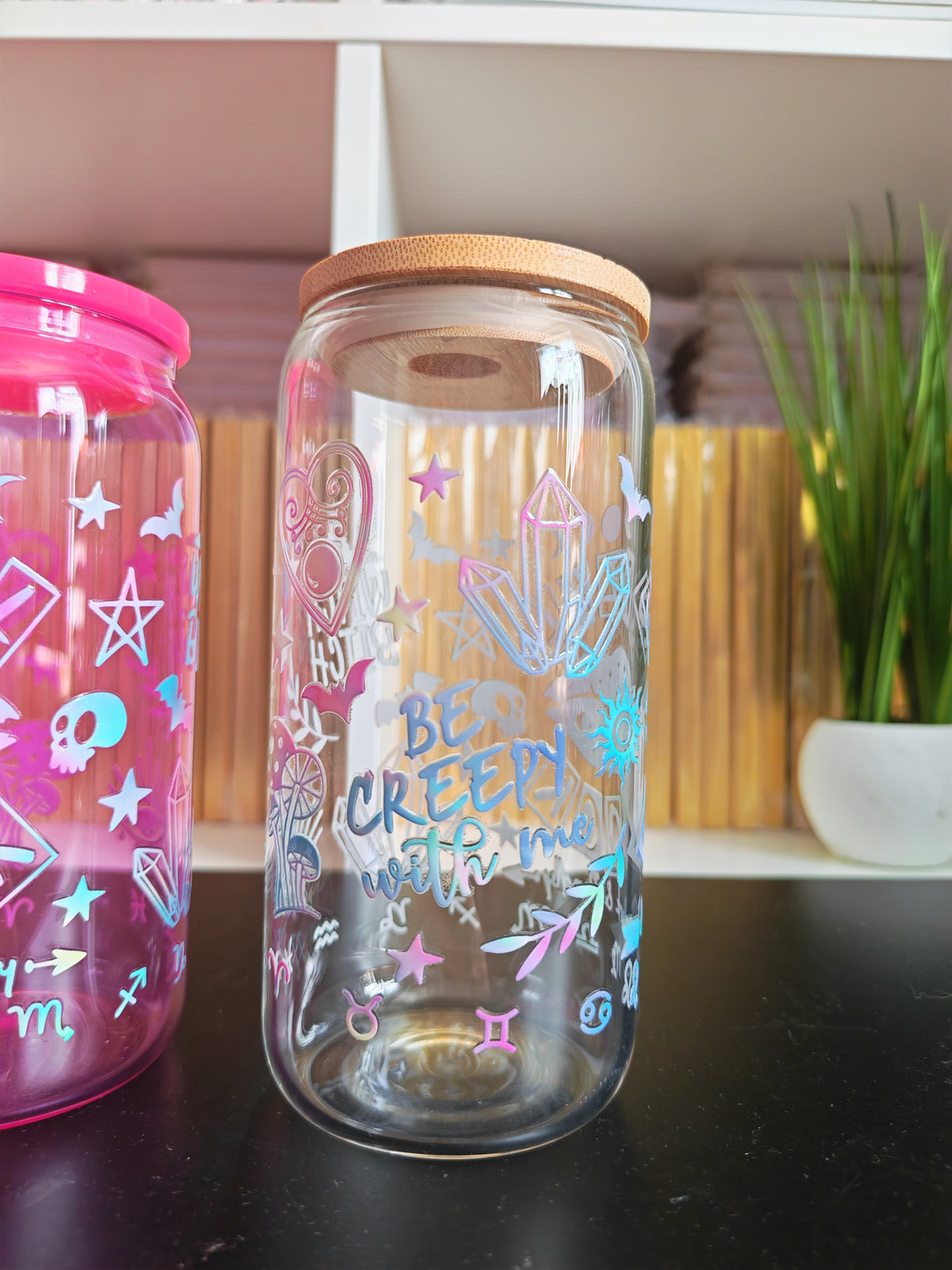 Spell Book Glass Libbey Cups