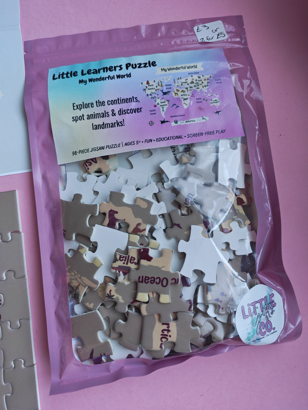 My wonderful world puzzle
