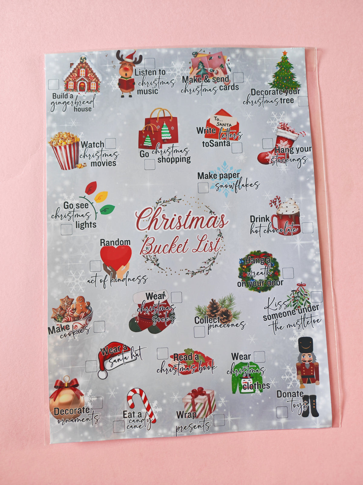 Christmas bucket list