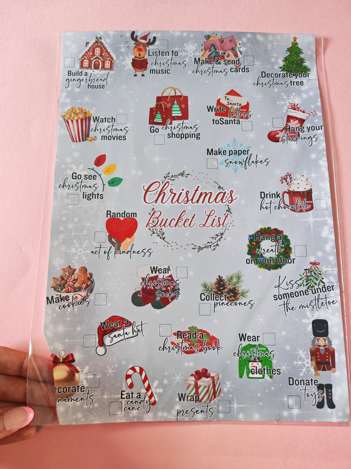 Christmas bucket list - Not Perfect