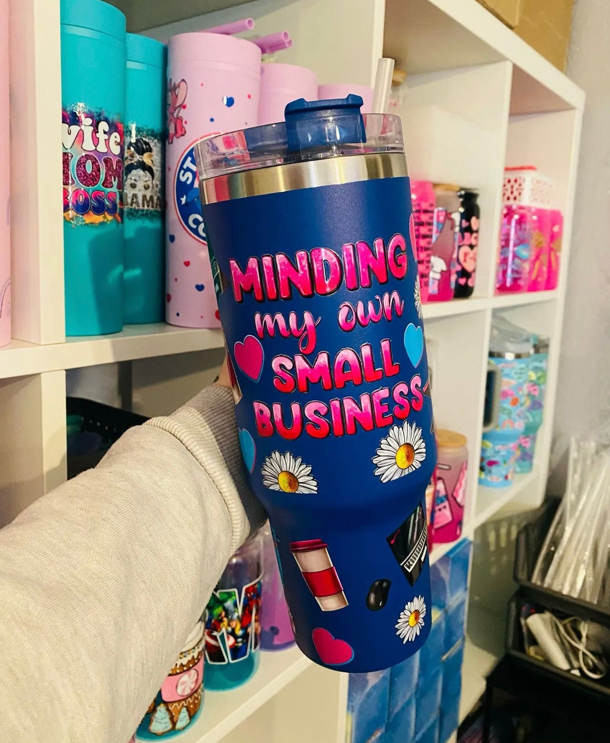 Minding my own small business tumbler