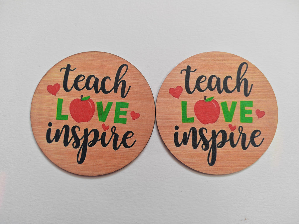 Teacher coasters