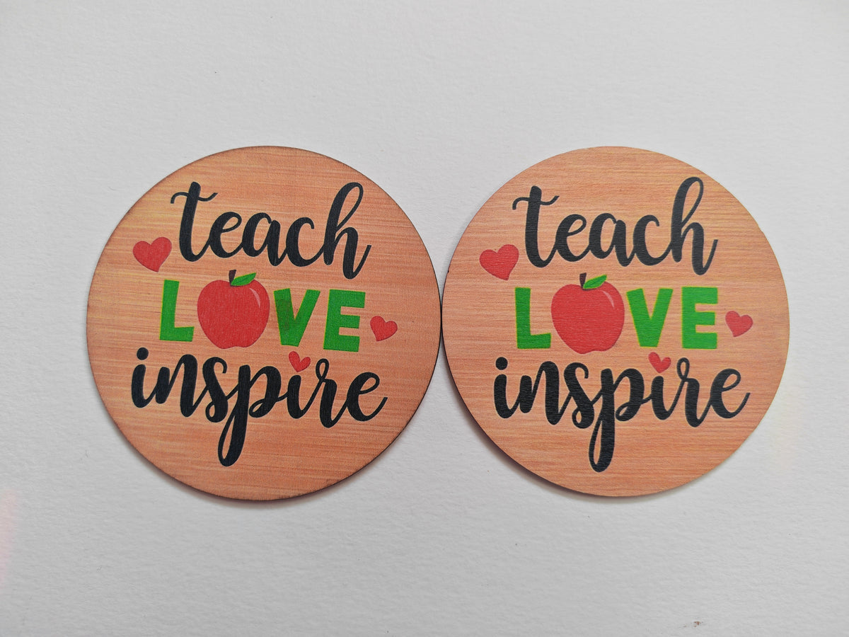 Teacher coasters