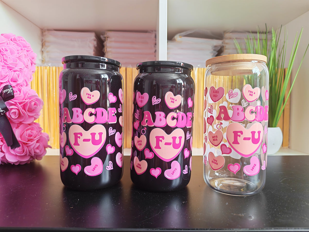 ABCDEF-U Glass Libbey Cups