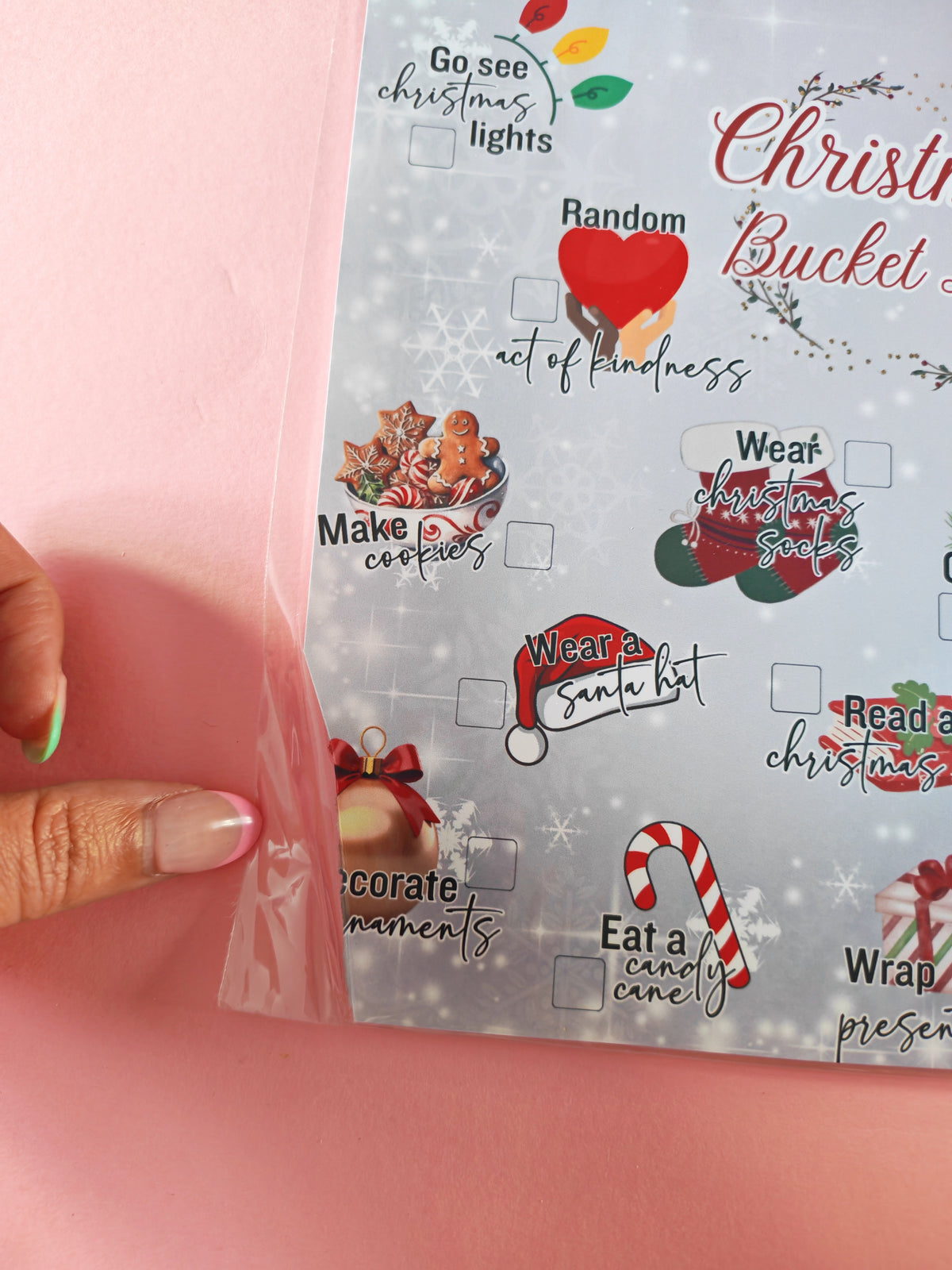 Christmas bucket list - Not Perfect
