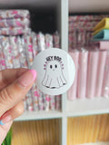 Hey Boo Sticker