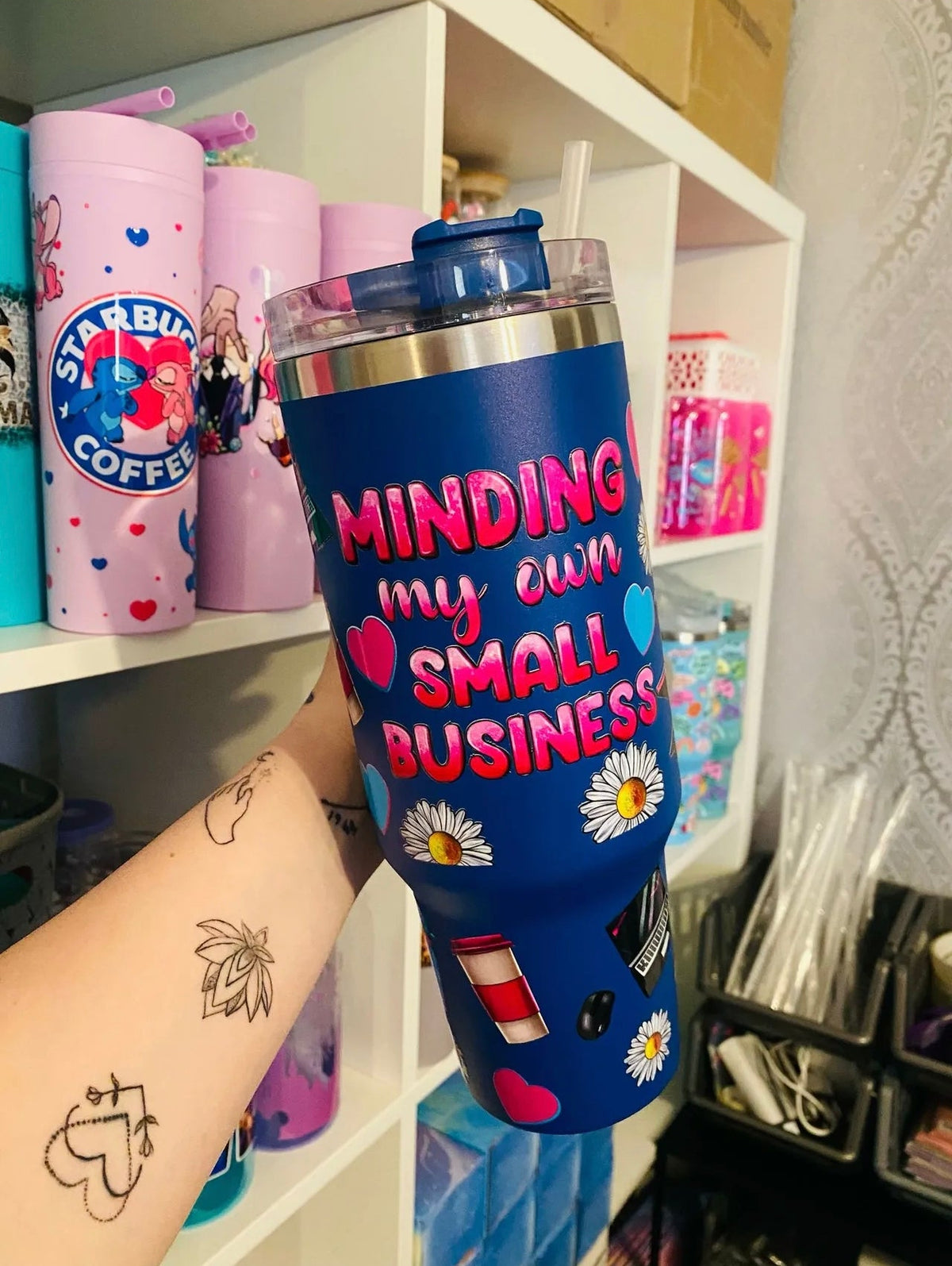 Minding my own small business tumbler
