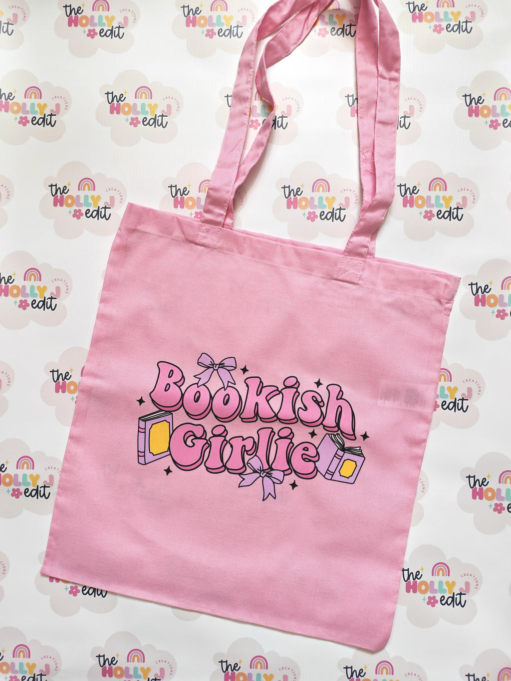 Bookish girlie tote bag