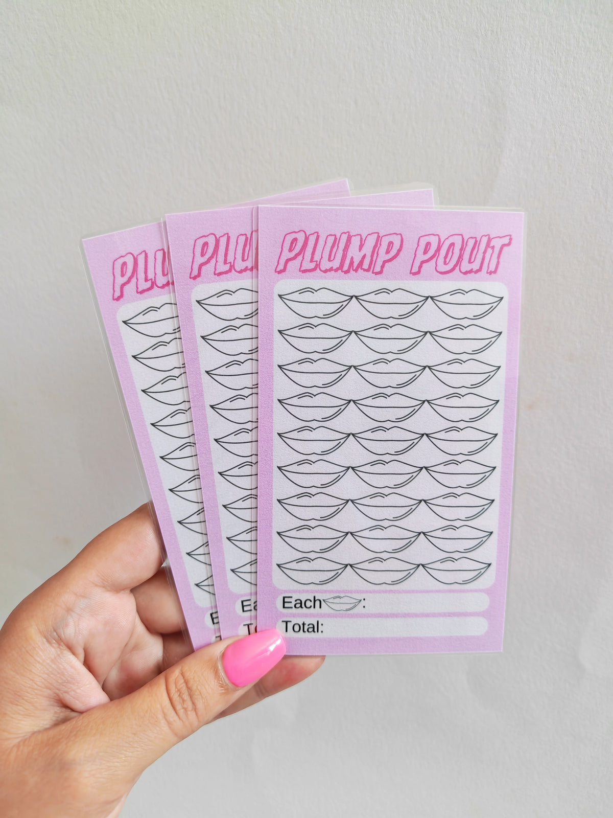 Savings tracker - Plump Pout