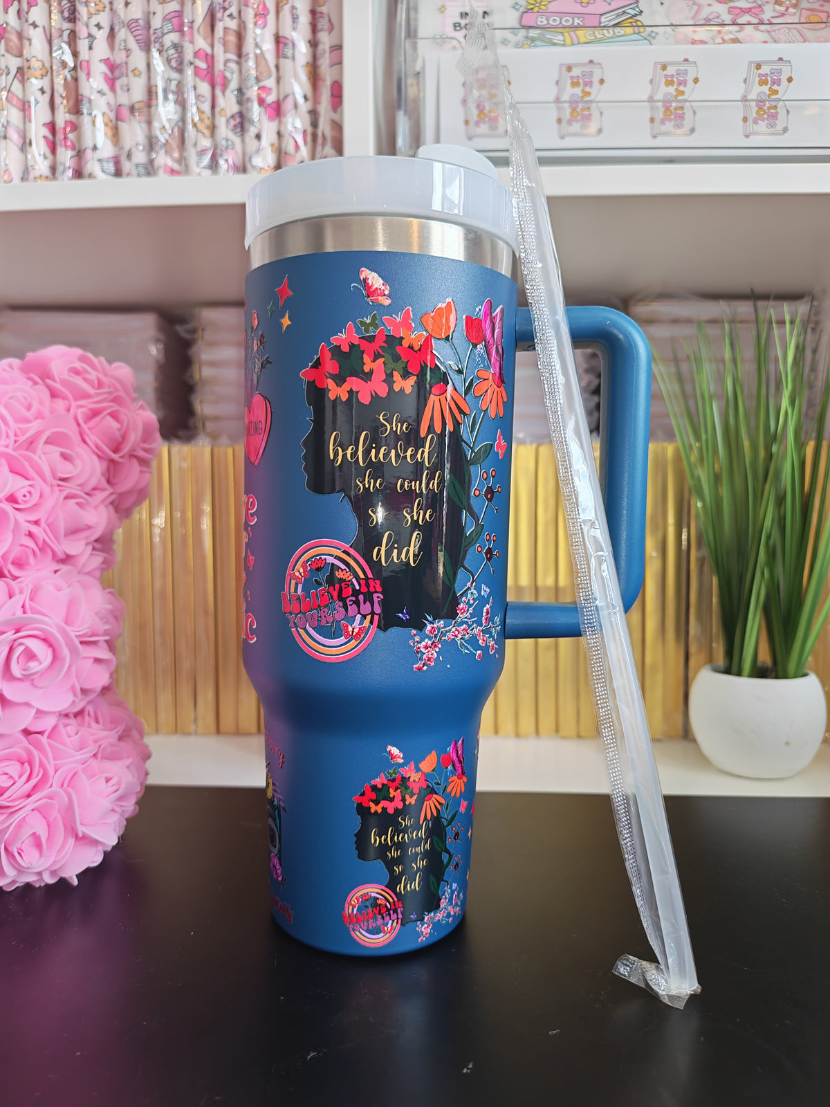 Believe in your own magic tumbler