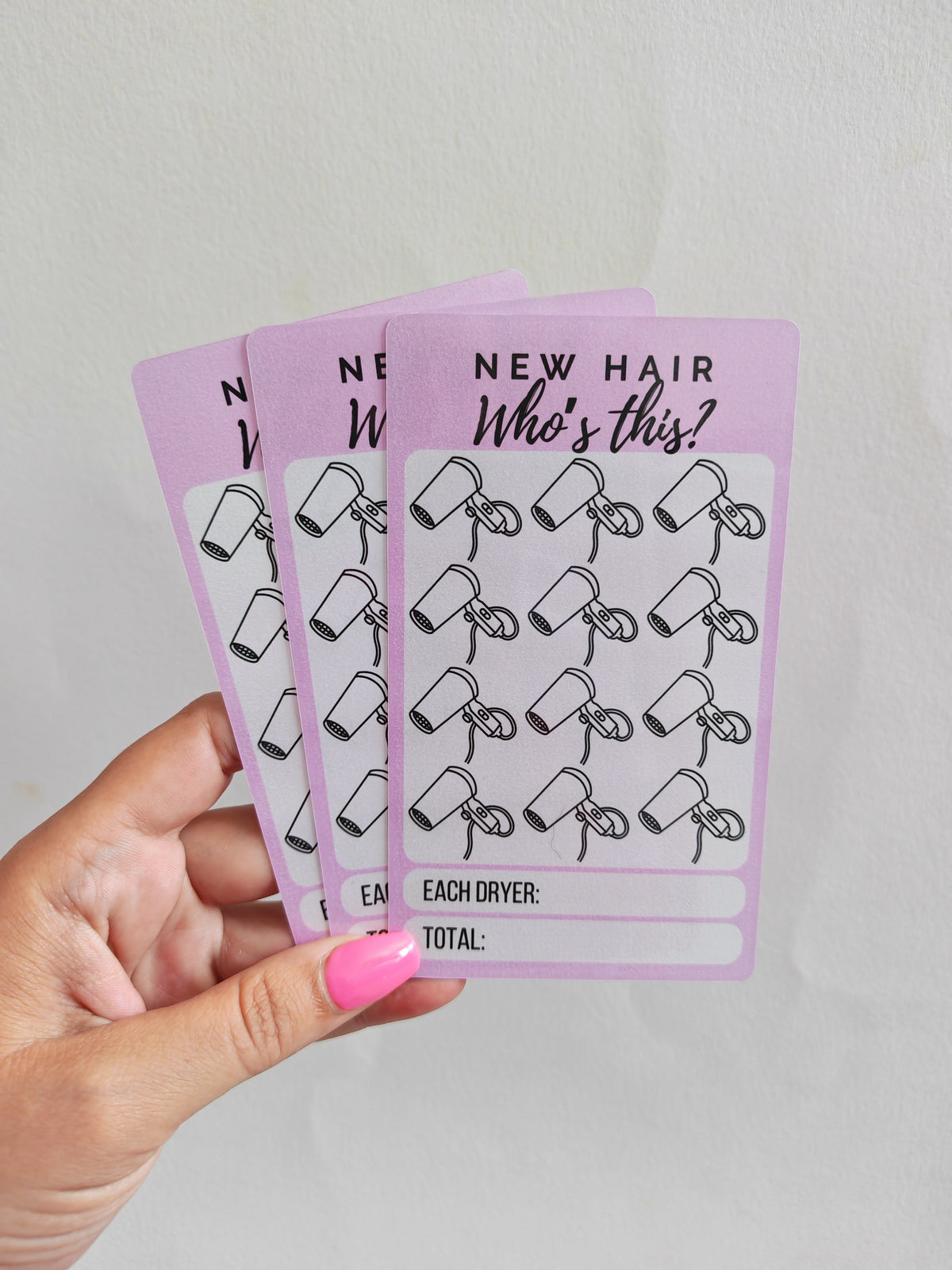 Savings tracker - New Hair, Who's This?