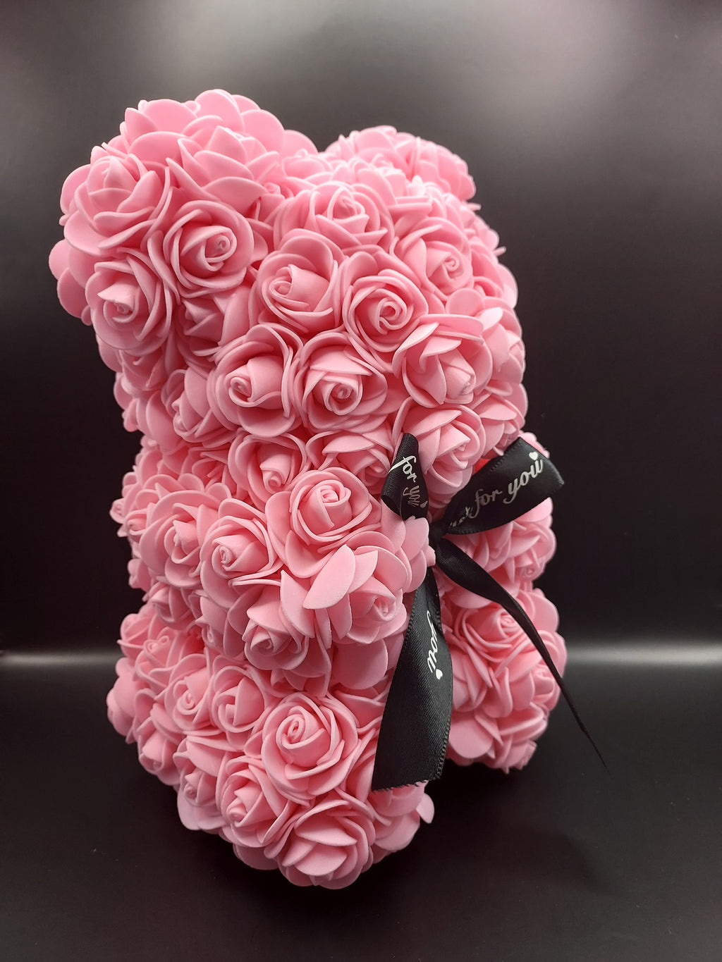 Flower Teddy Bear - Pink