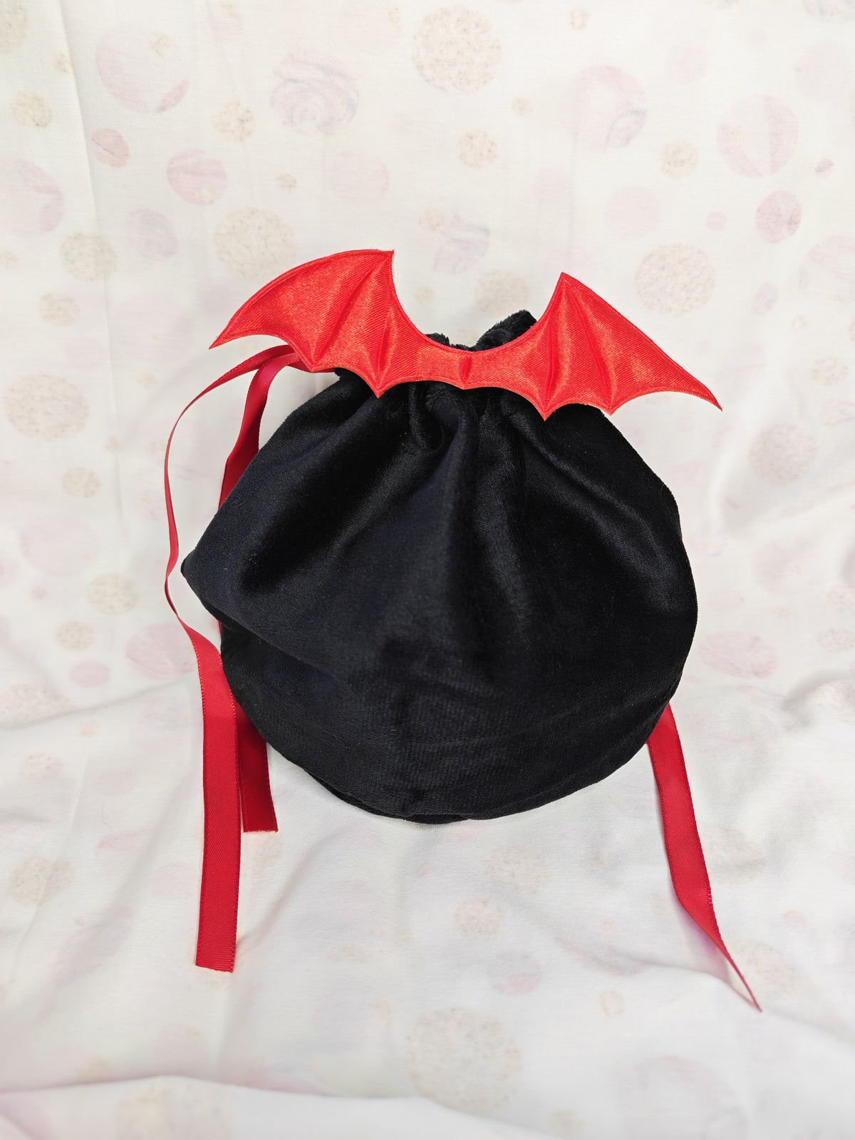 Halloween Gift Bags - Red Bat Wings